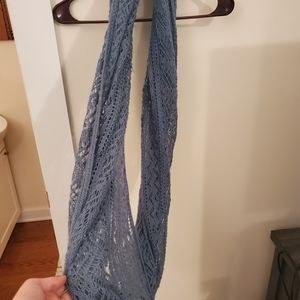 Blue Infiniti scarf